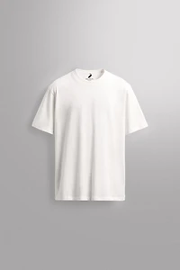 T-SHIRT BASIQUE EN COTON POUR L'ENTRAÎNEMENT