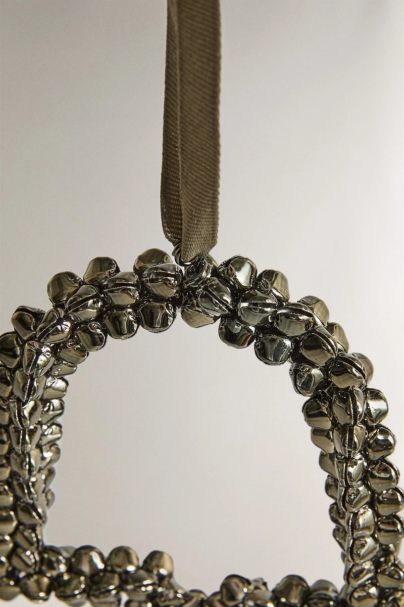 CHRISTMAS TREE ORNAMENT WITH SLEIGH BELLS