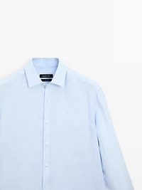 Regular fit striped shirt
