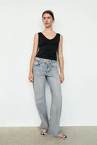 Cotton blend tank top