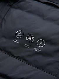 Extra lightweight water-repellent puffer jacket