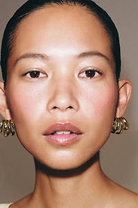 BOUCLES D'OREILLES ANNEAUX MÉTALLIQUES