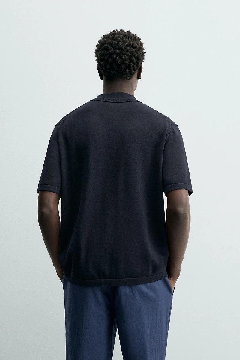 REGULAR FIT KNIT POLO