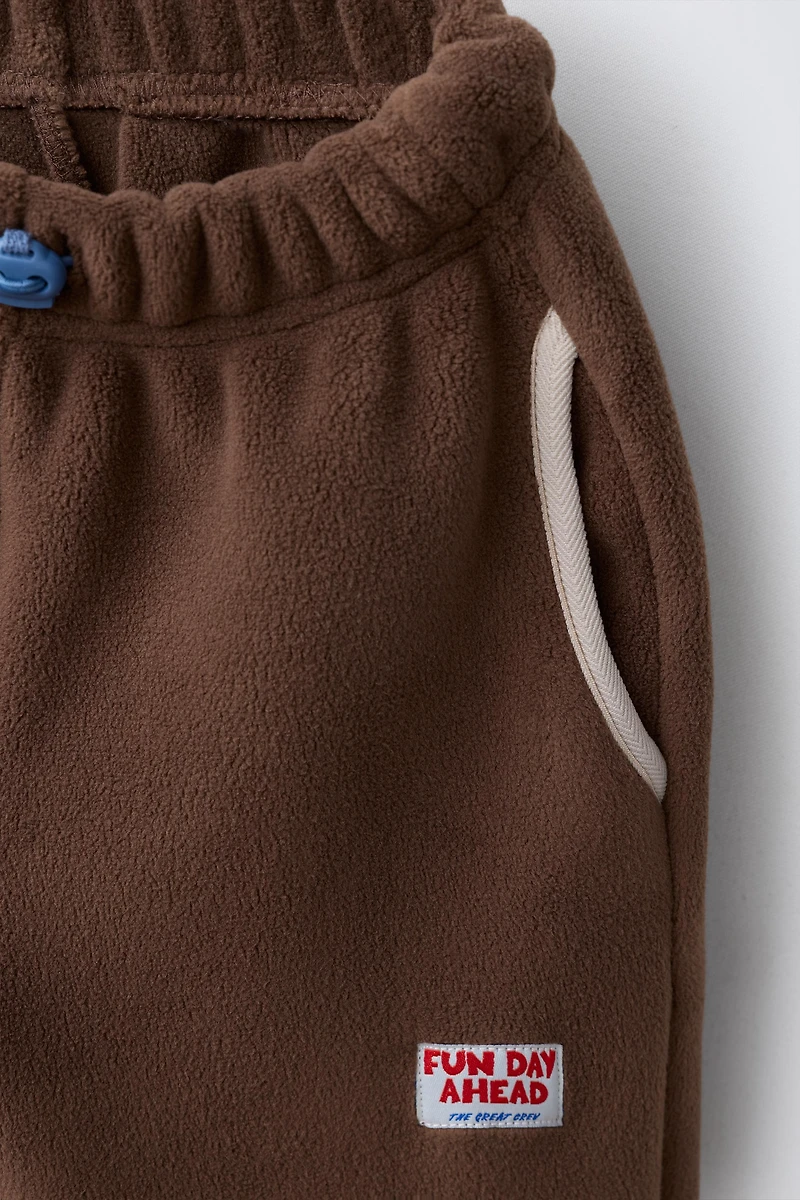 FLEECE JOGGER PANTS