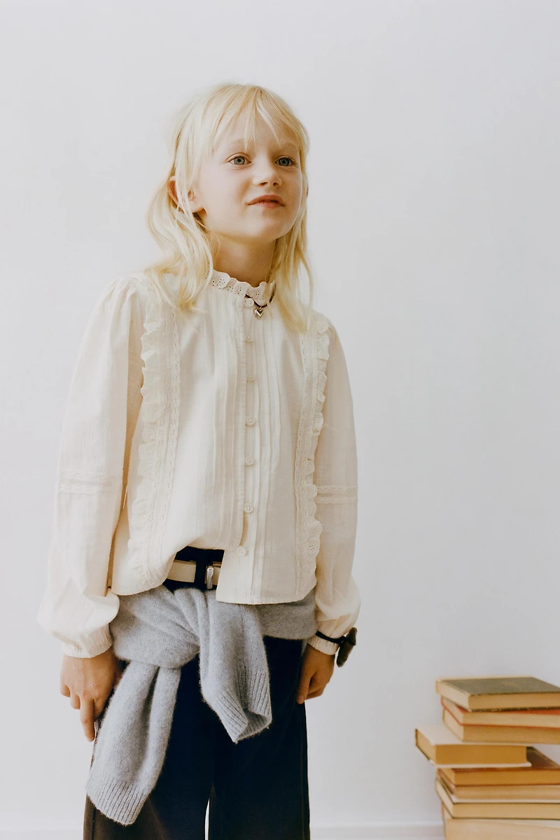 ROMANTIC LACE SHIRT