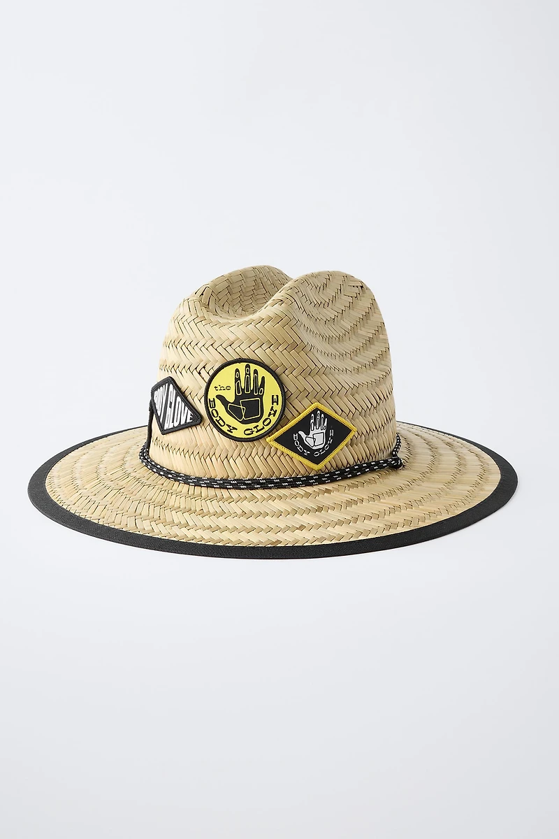 CHAPEAU EFFET PAILLE PIÈCES BODY GLOVE ©