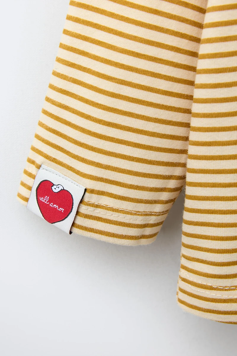 STRIPED SNOOPY PEANUTS™ T-SHIRT