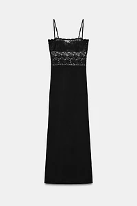 COMBINATION LACE DRESS