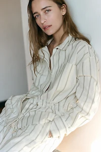 STRIPED PAJAMA PANTS
