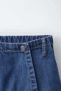 DENIM BERMUDA SKIRT