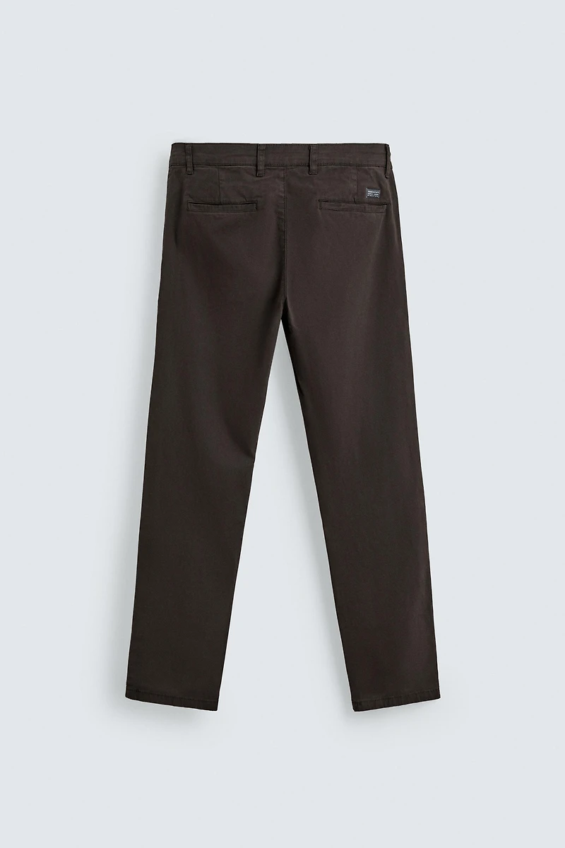 SKINNY CHINO PANTS