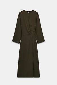 ZW COLLECTION PLEATED MIDI DRESS