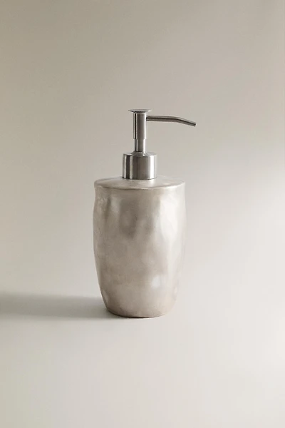 DISTRIBUTEUR SAVON CÉRAMIQUE BRILLANT