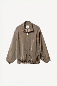 OVERSIZED CUPRO BOMBER JACKET WILLY CHAVARRIA X ZARA