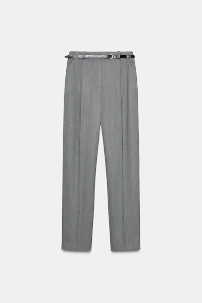 BELTED PANTS