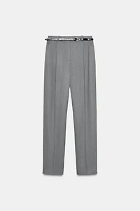 BELTED PANTS