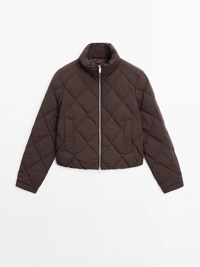 Veste courte matelassée