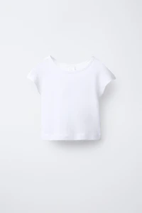 T-SHIRT WITH COTTON AND MODAL