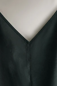 LONG STRAPPY MODAL DRESS