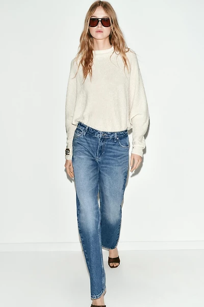Z1975 LOW RISE STRAIGHT FULL LENGTH JEANS
