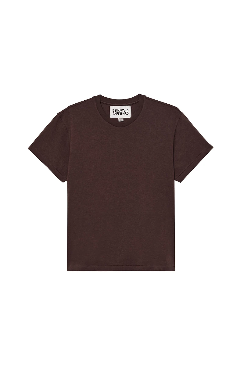 CROPPED SLIM FIT T-SHIRT