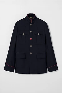 CONTRAST WOOL BLAZER BOBBY GILLESPIE X ZARA