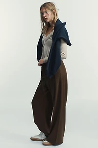 TIED PALAZZO PANTS