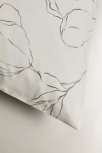 FLORAL PRINT PILLOWCASE