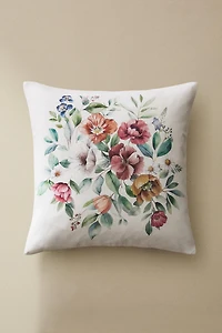 HOUSSE DE COUSSIN FLEURS