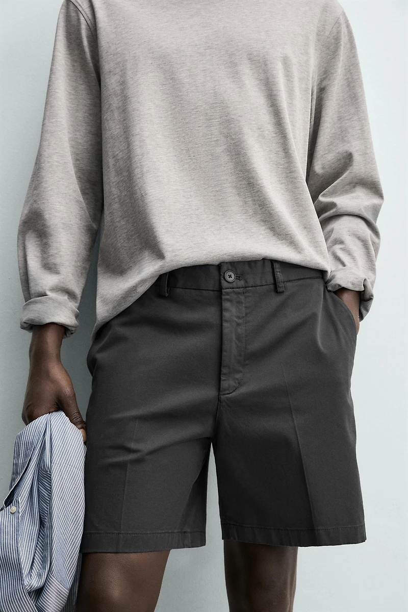 REGULAR FIT CHINO SHORTS