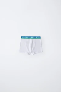 AGES 6-14 / THREE-PACK OF TEXT BOXERS