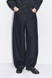 JEAN ZW COLLECTION BALLOON LONGUEUR CHEVILLE TAILLE NORMALE