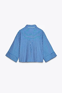 STRIPED LINEN SHIRT