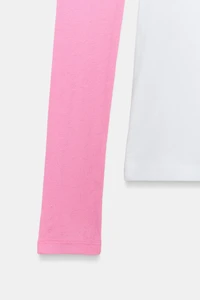T-SHIRT SUPIMA® MANCHES CONTRASTÉES