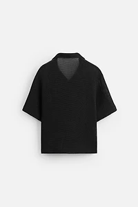 CHEMISE STRUCTURÉE OUVERTE