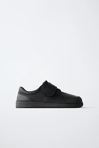 Baskets écolières barefoot en cuir