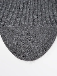100% cashmere knit beanie