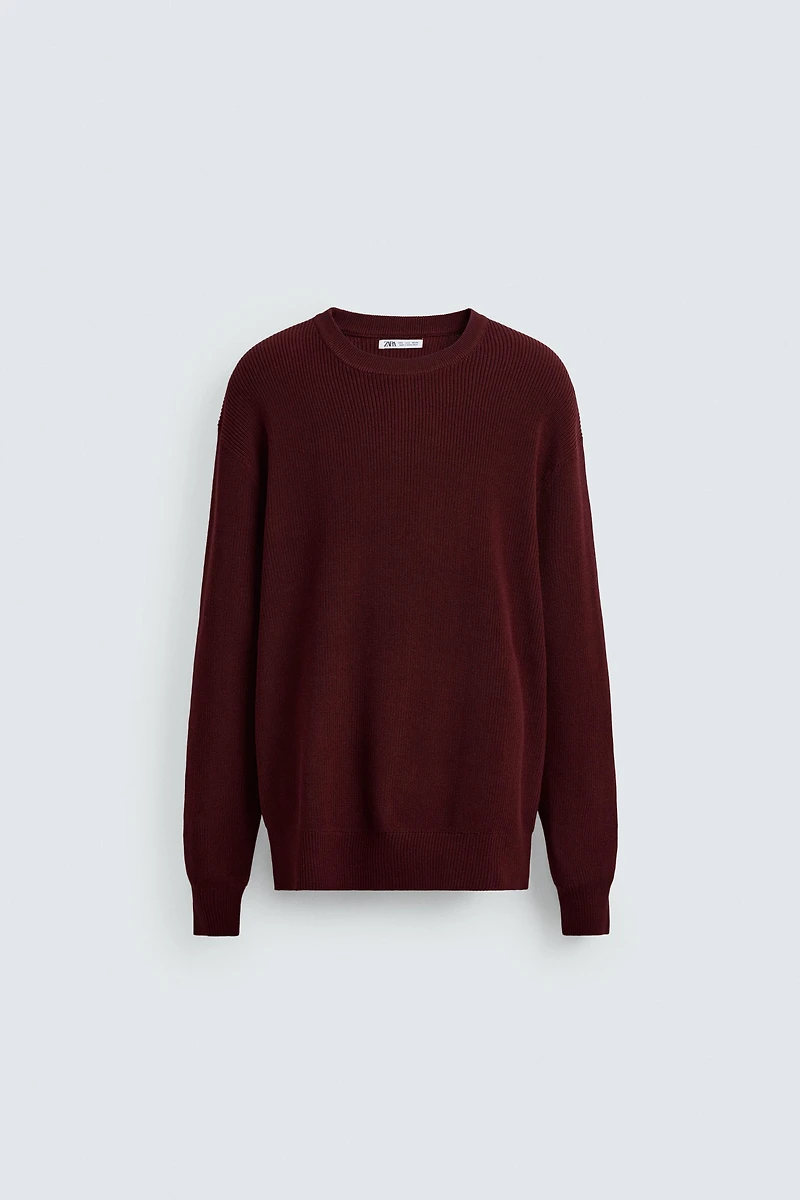 PURL KNIT SWEATER