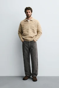 JEAN STRAIGHT FIT BROSSÉ