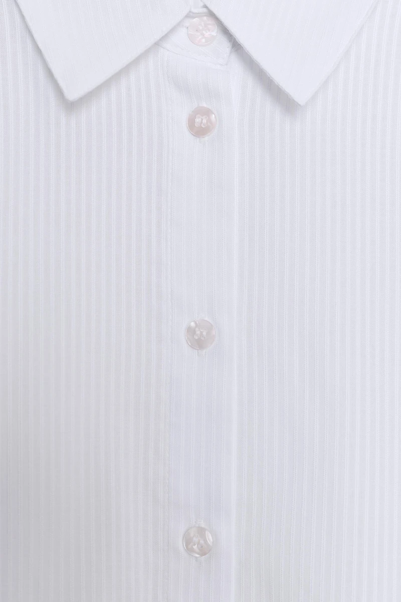 CHEMISE EN COTON À RAYURES