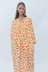 LIMITED EDITION FLORAL KAFTAN DRESS