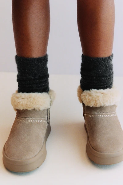 BOTTES D'HIVER EN CUIR