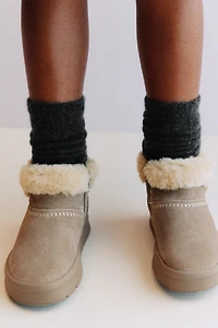 BOTTES D'HIVER EN CUIR