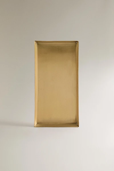 DECORATIVE BRASS TRAY