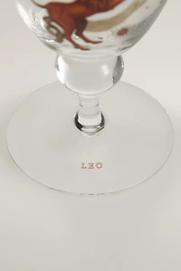 LEO ZODIAC GLASS | MARISA BERENSON