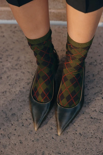 DIAMOND COTTON BLEND SOCKS