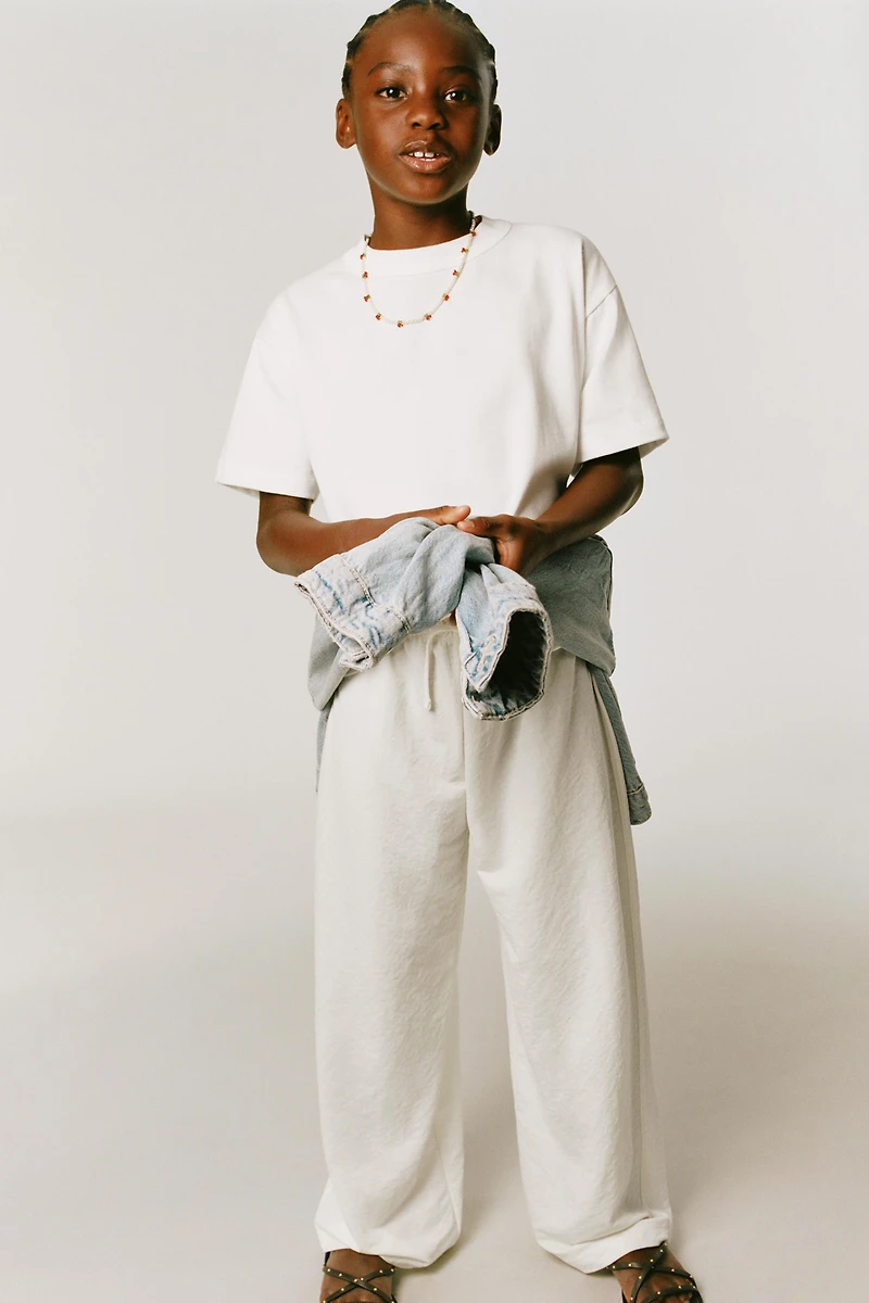 FLOWY WIDE LEG PANTS