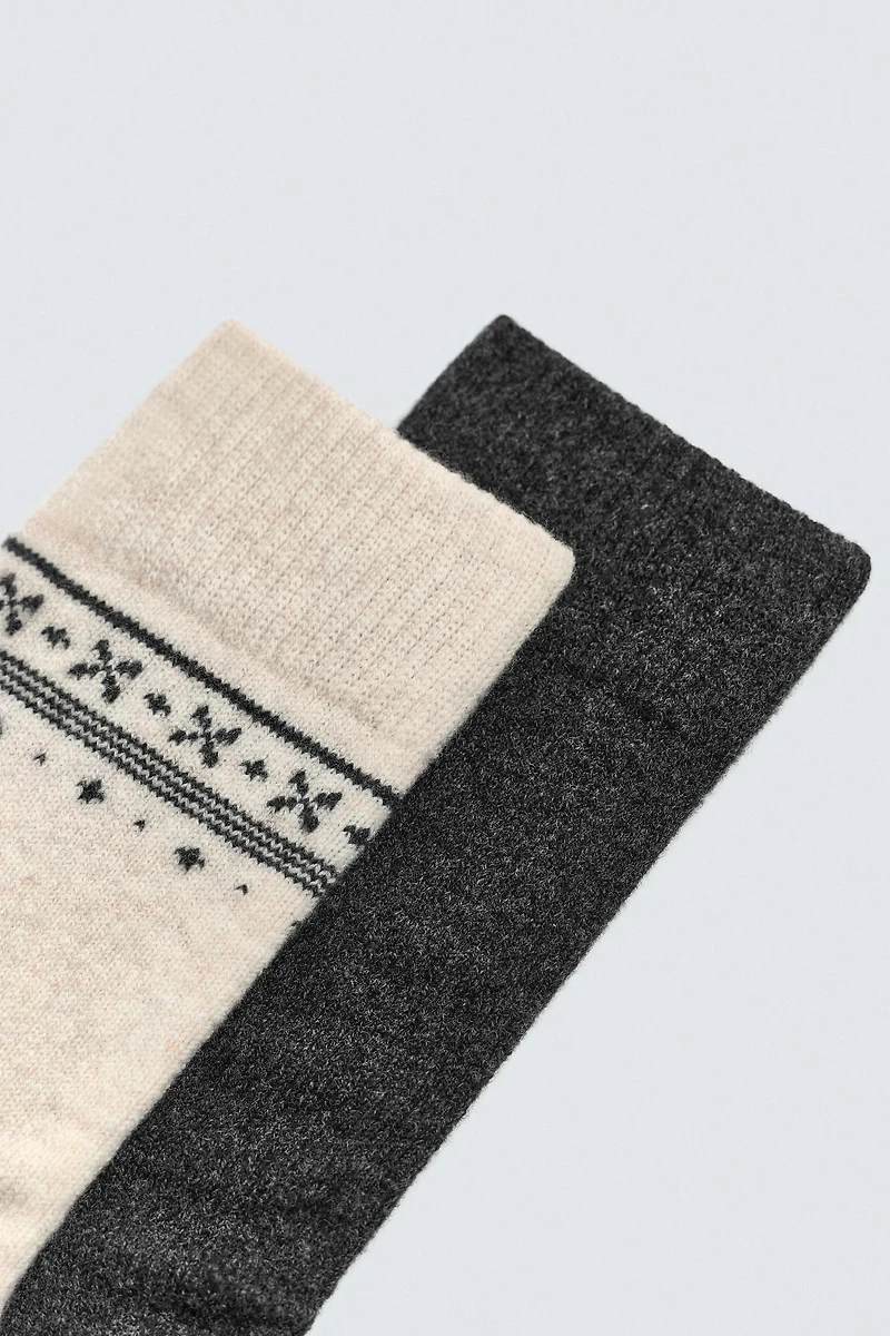CHAUSSETTES COMBINÉES PACK DE 2