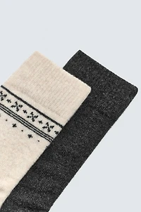 CHAUSSETTES COMBINÉES PACK DE 2