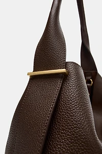 MAXI SAC SEAU EN CUIR